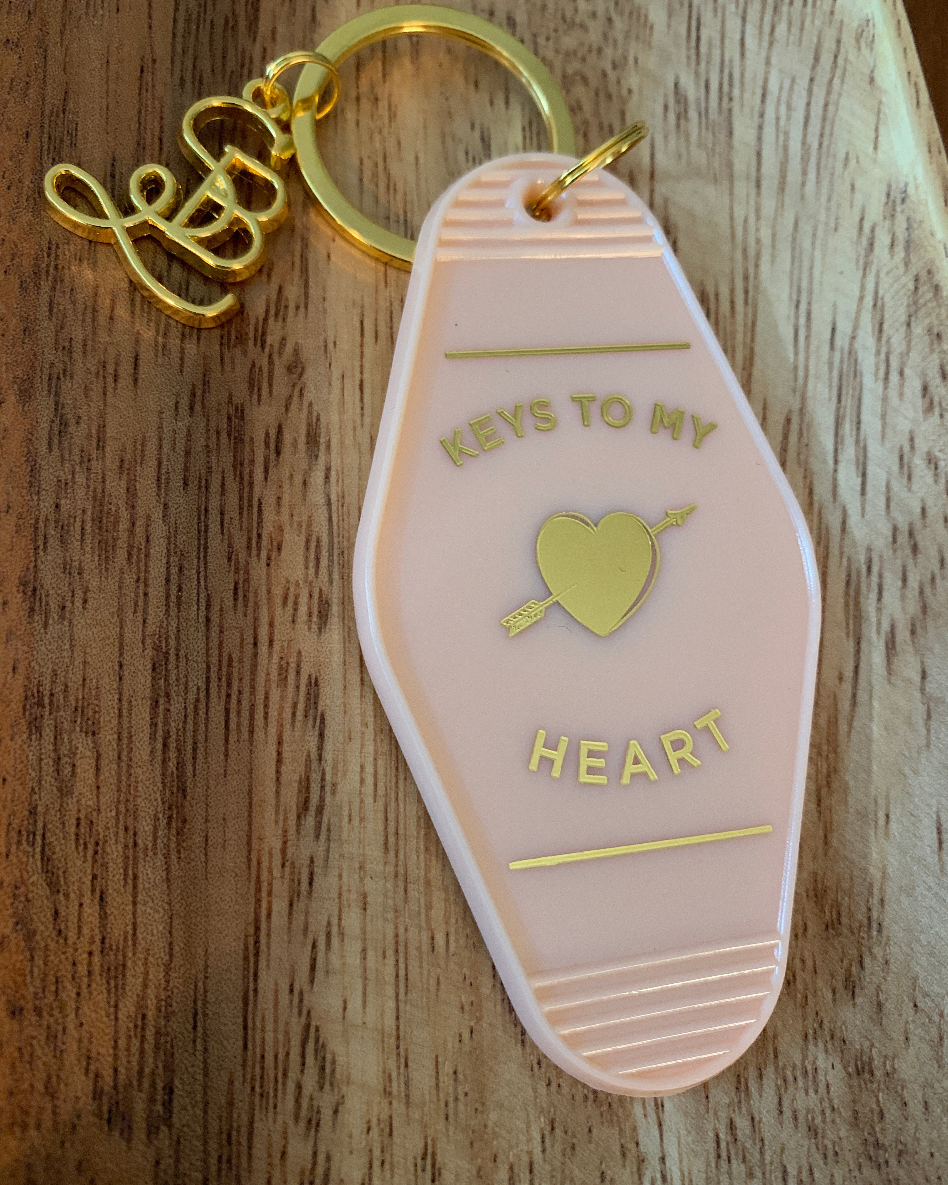 Keys To My Heart - Motel Key Tag.
