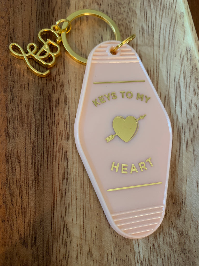 Keys To My Heart - Motel Key Tag.