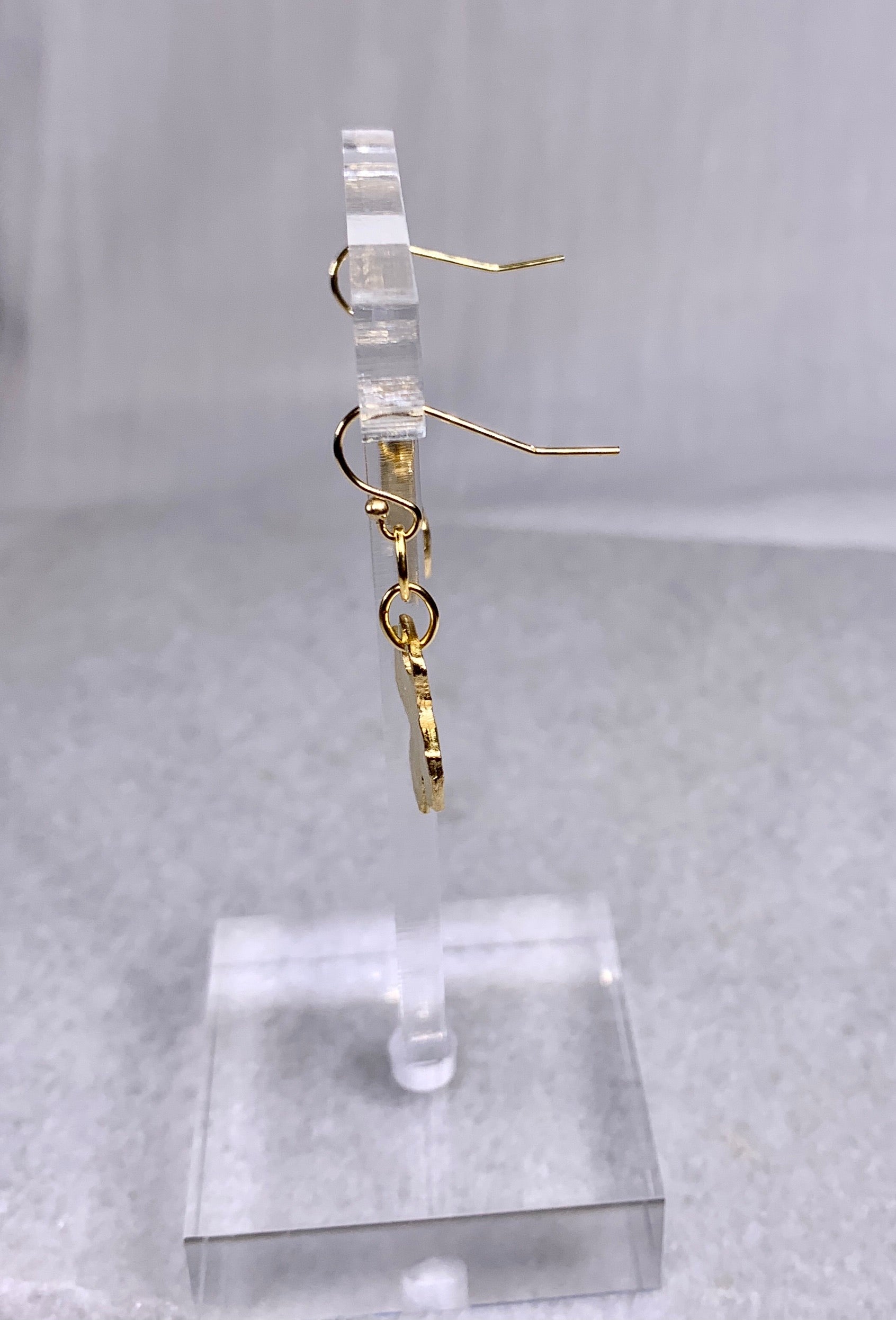 Susan Shaw Small Cross Earrings.