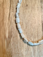 Mother of Pearl Nugget Necklace.