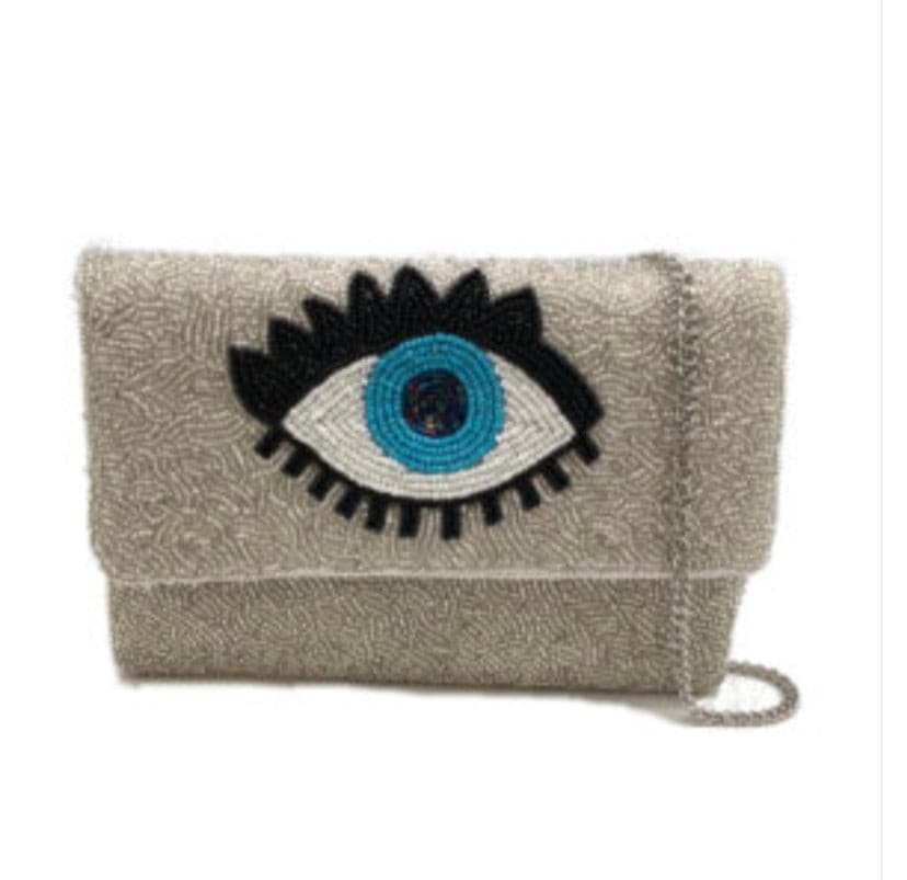 Evil Eye Clutch.