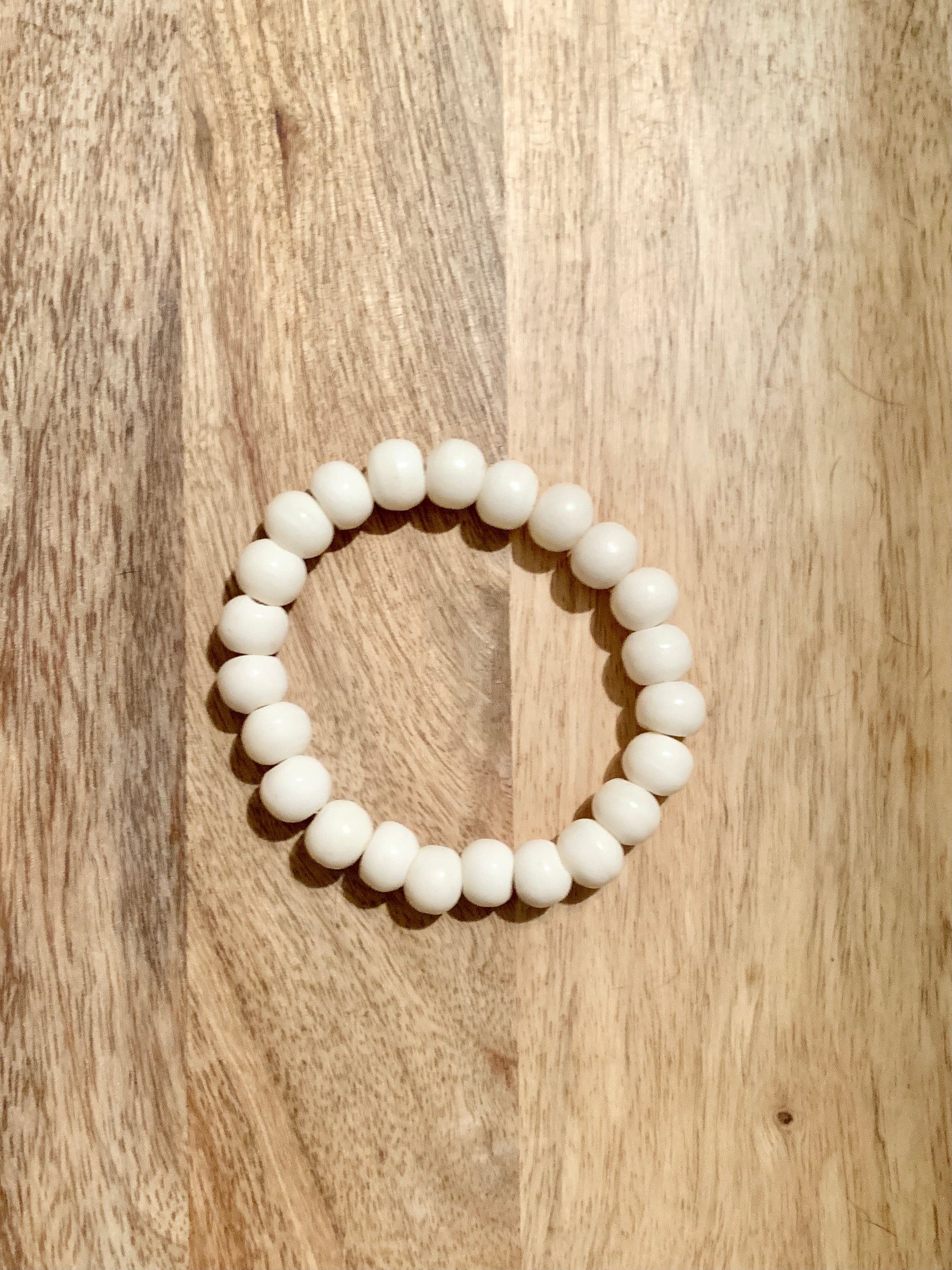 Natural Stone Beaded Bracelet.