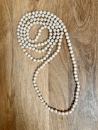 Long Beaded Necklace.