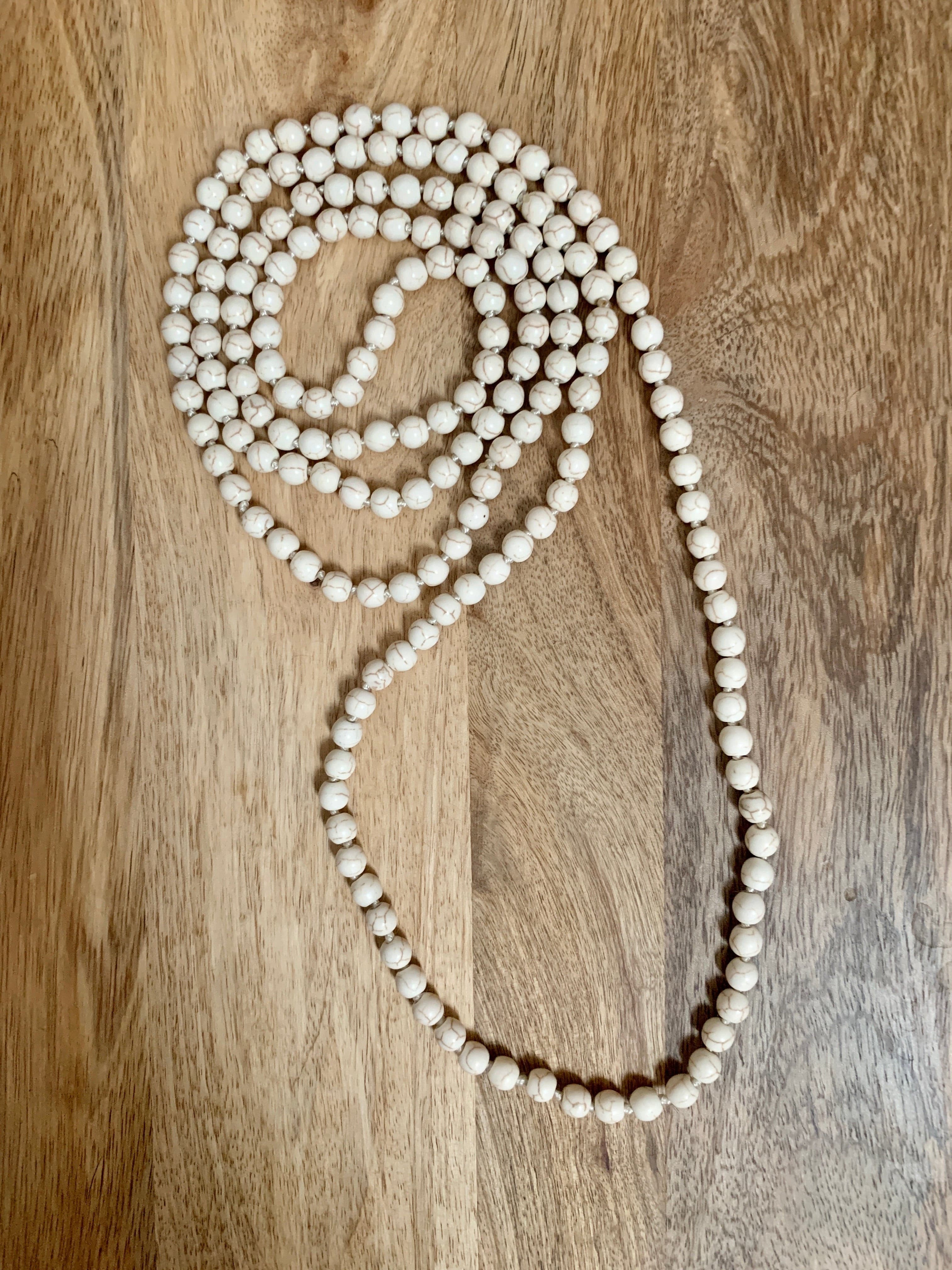 Long Beaded Necklace.