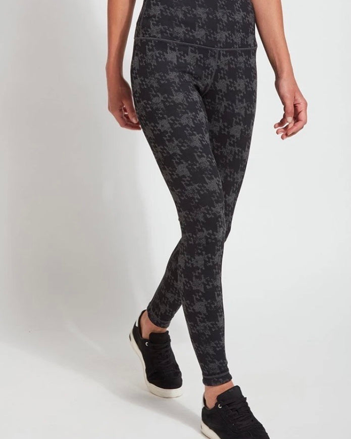 Lysse Reversible Charcoal Frosted Leggings.