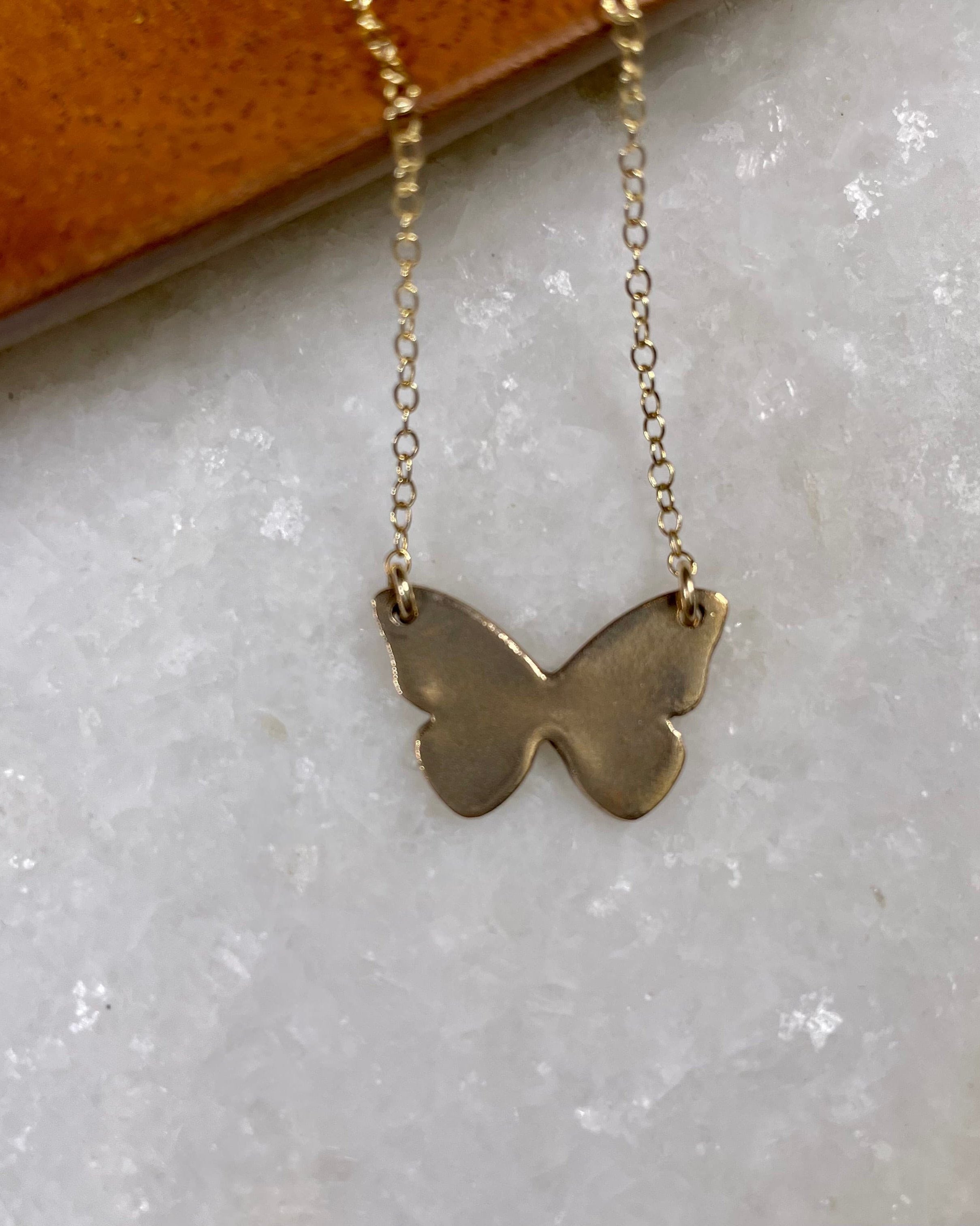 Butterfly Necklace.