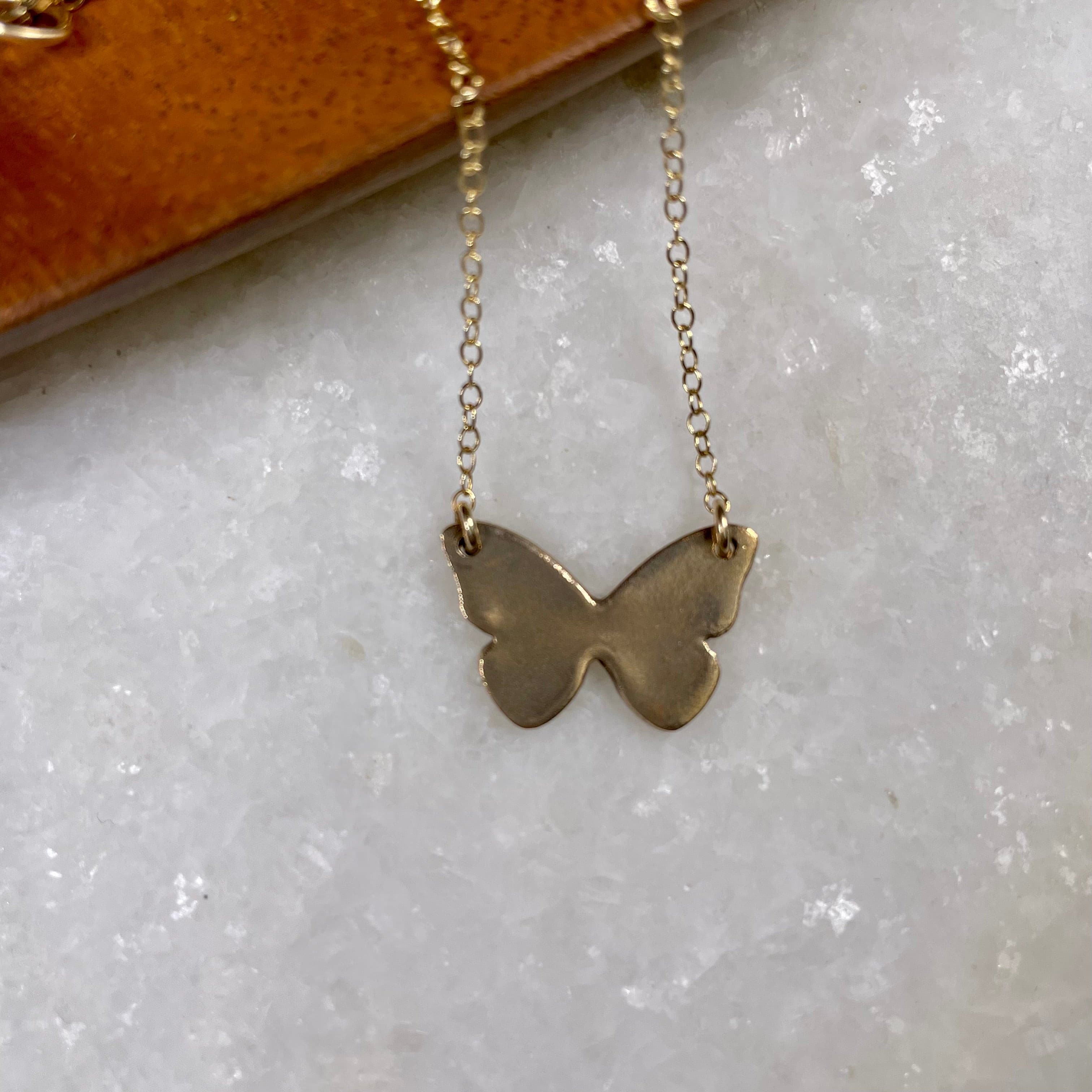 Butterfly Necklace.