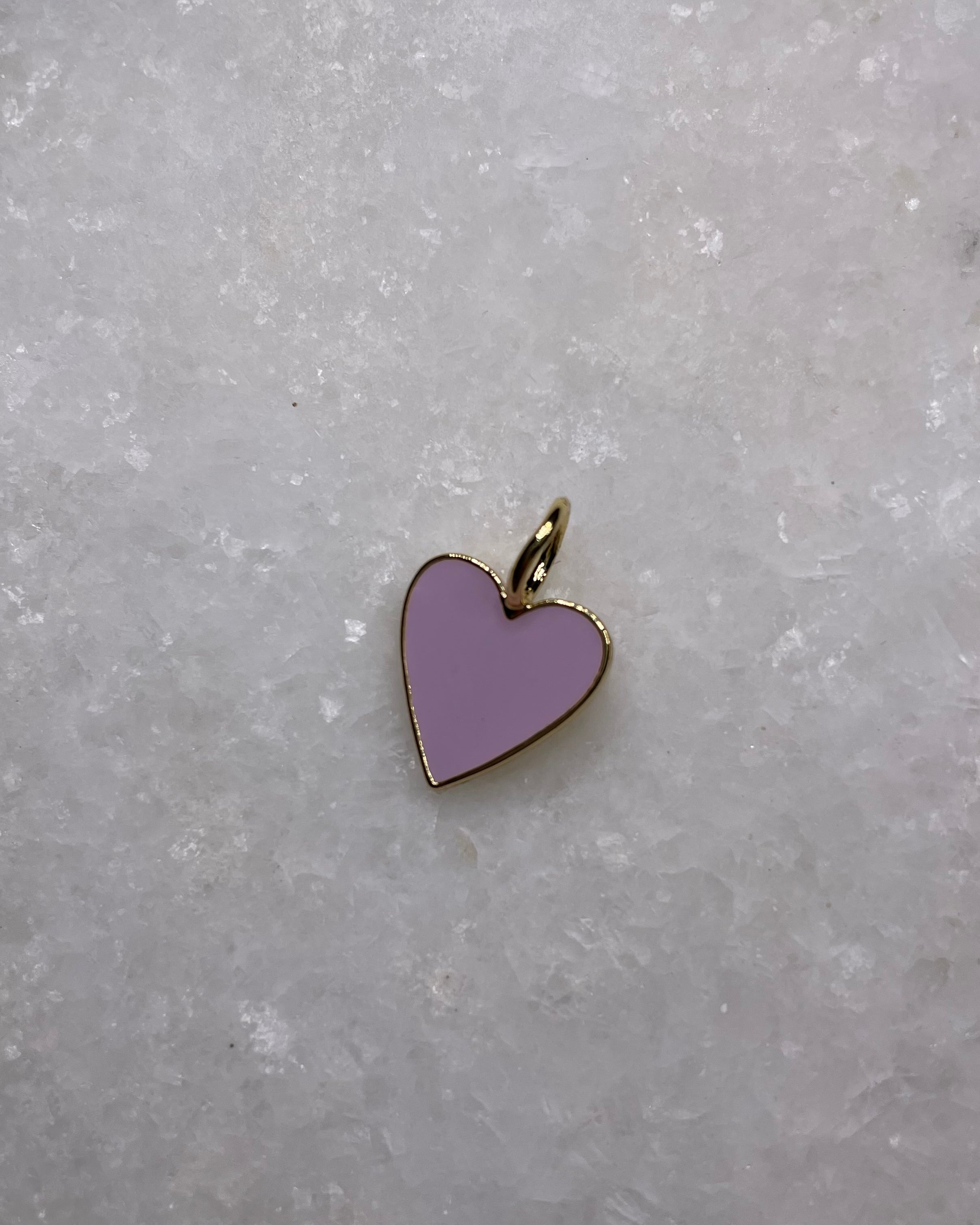 Enamel Heart Charms-Assorted.