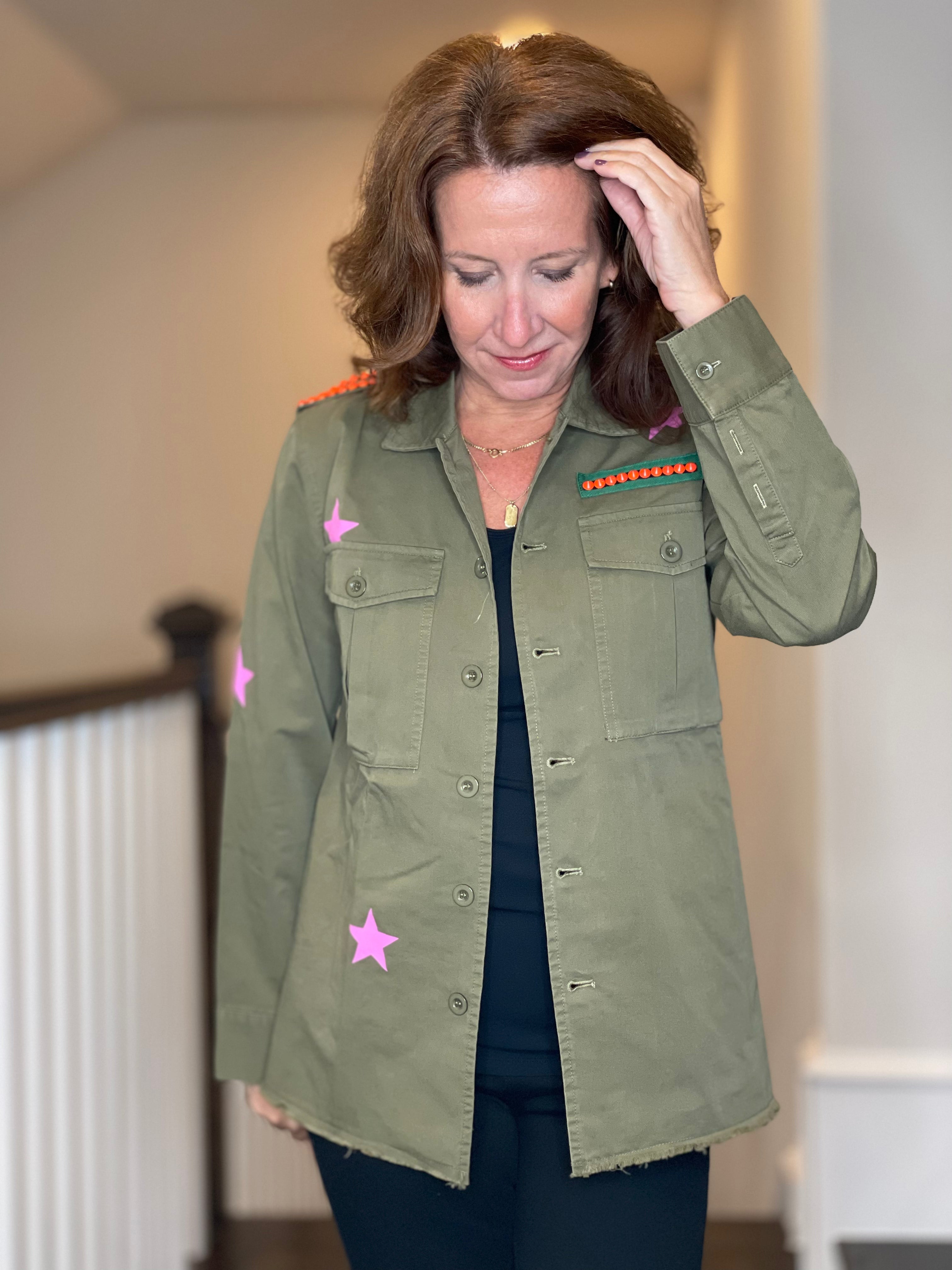 Army shacket 2025