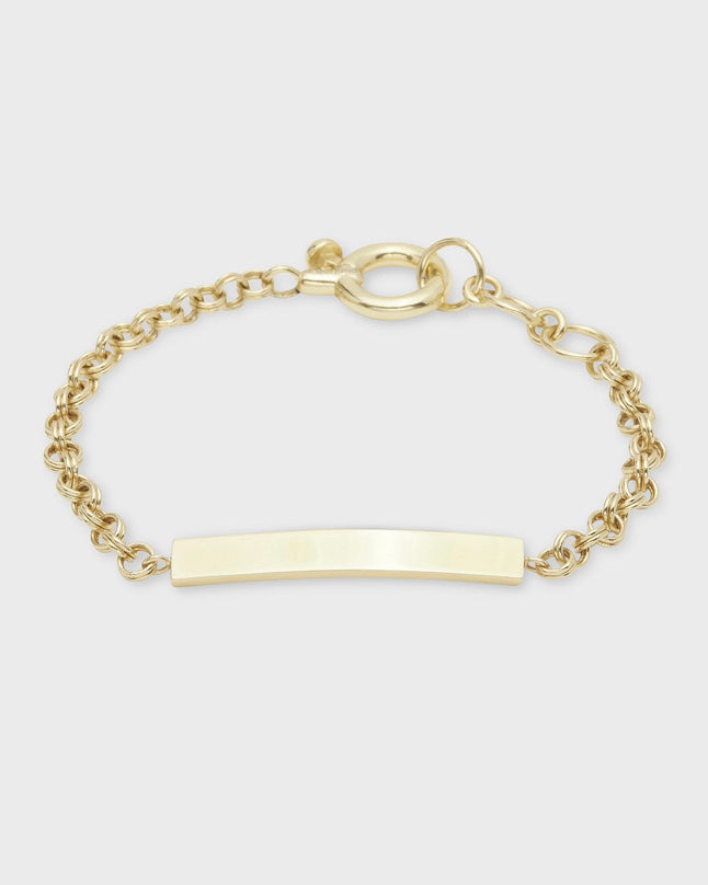 Lou Tag Bracelet (gold).