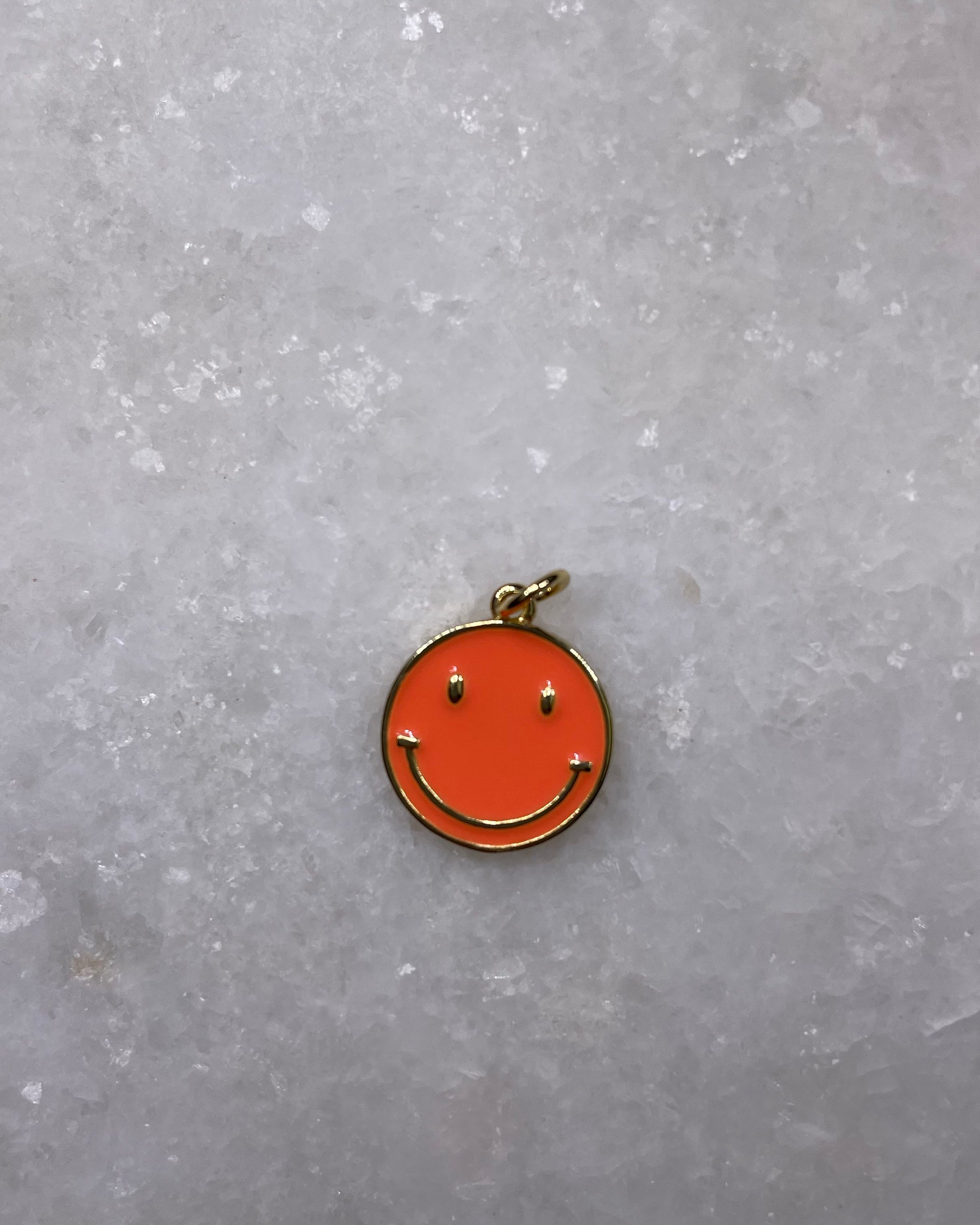 Enamel Smiley Charms-Assorted.