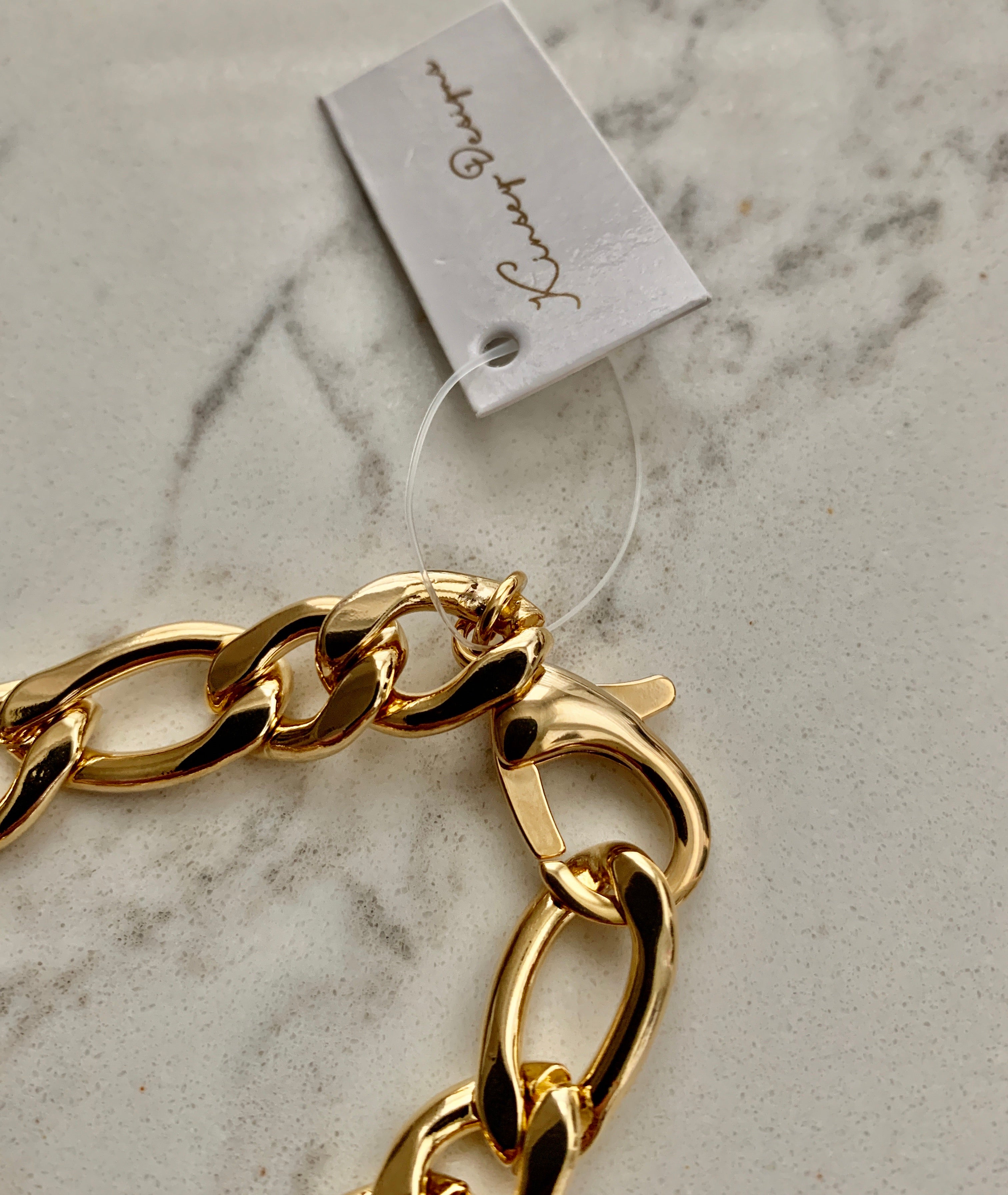 Banks Figaro Bracelet.