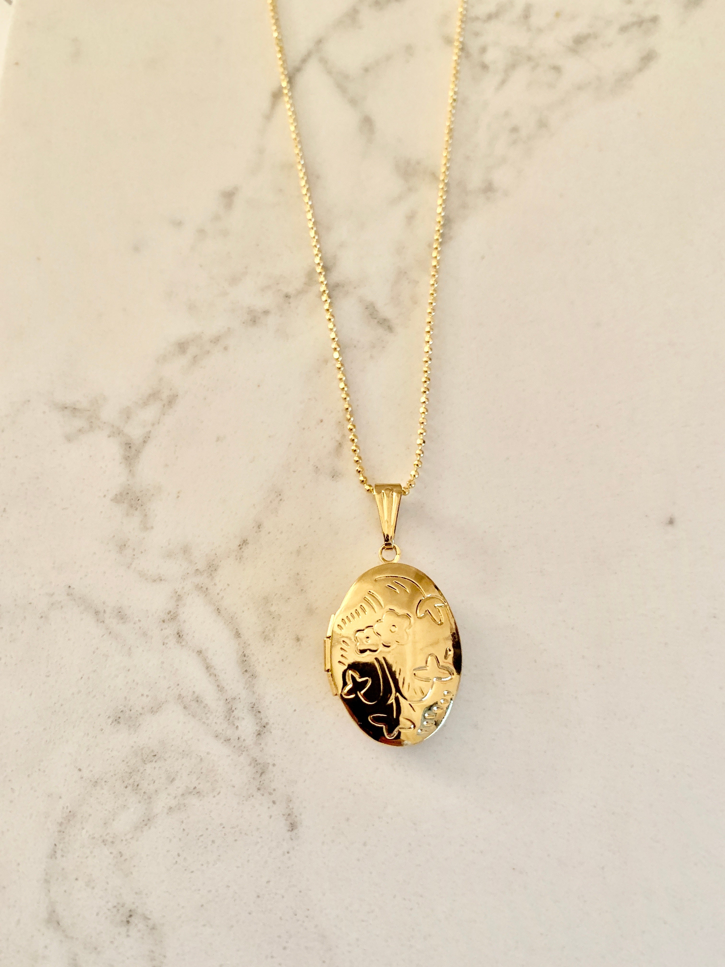 Arabella Locket Necklace.