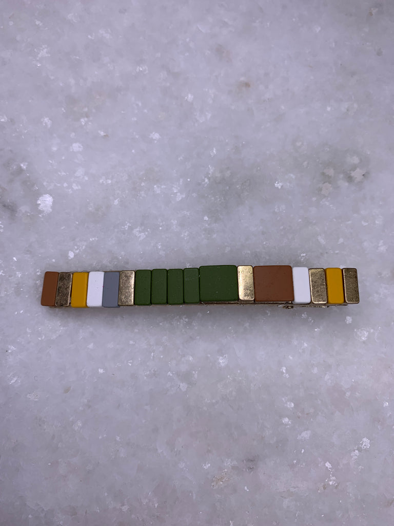 Resin Barrette.