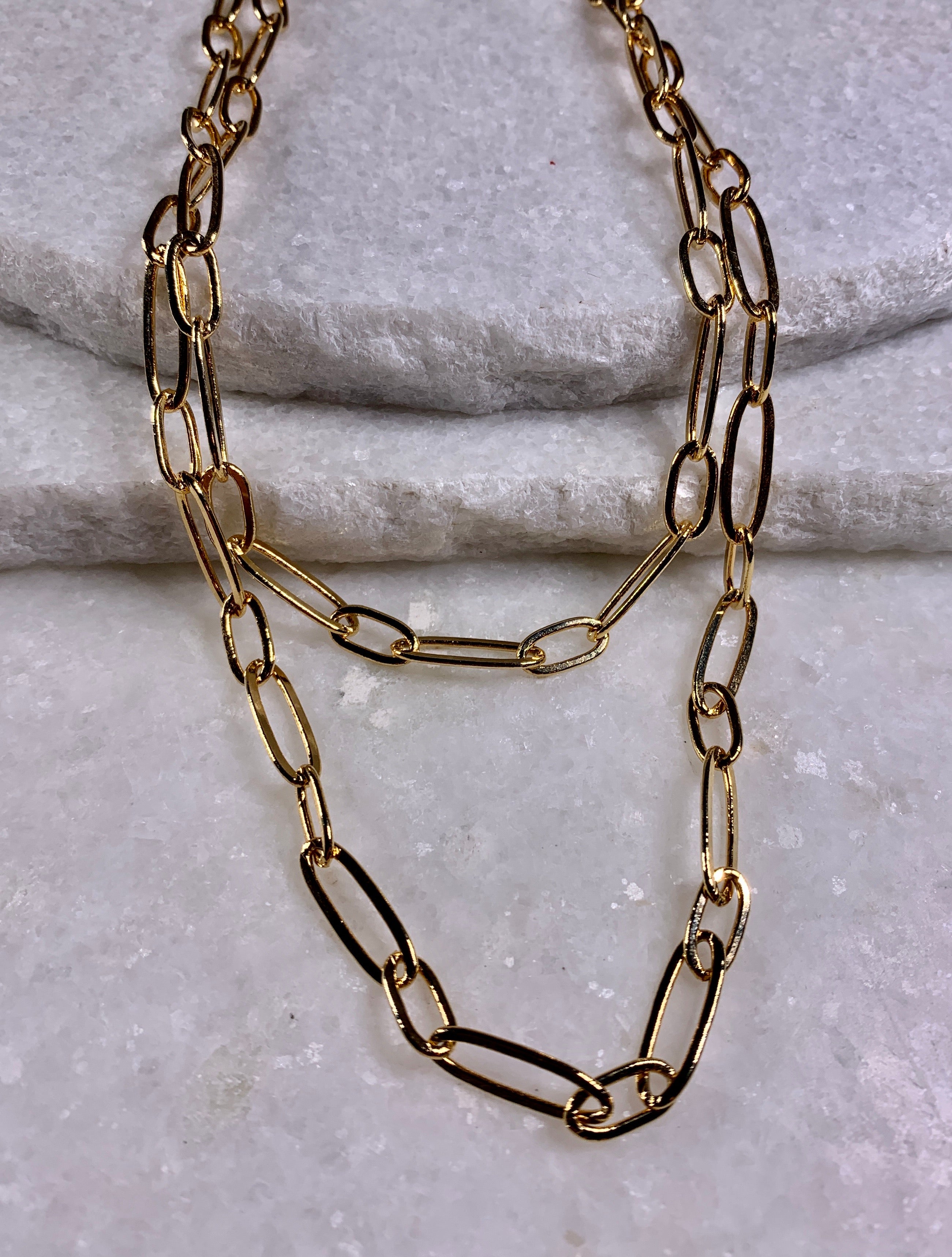 Sutton Two Layer Necklace.