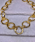 Susan Shaw Sage Link Chain Necklace.