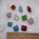 Assorted Crystal Charms.