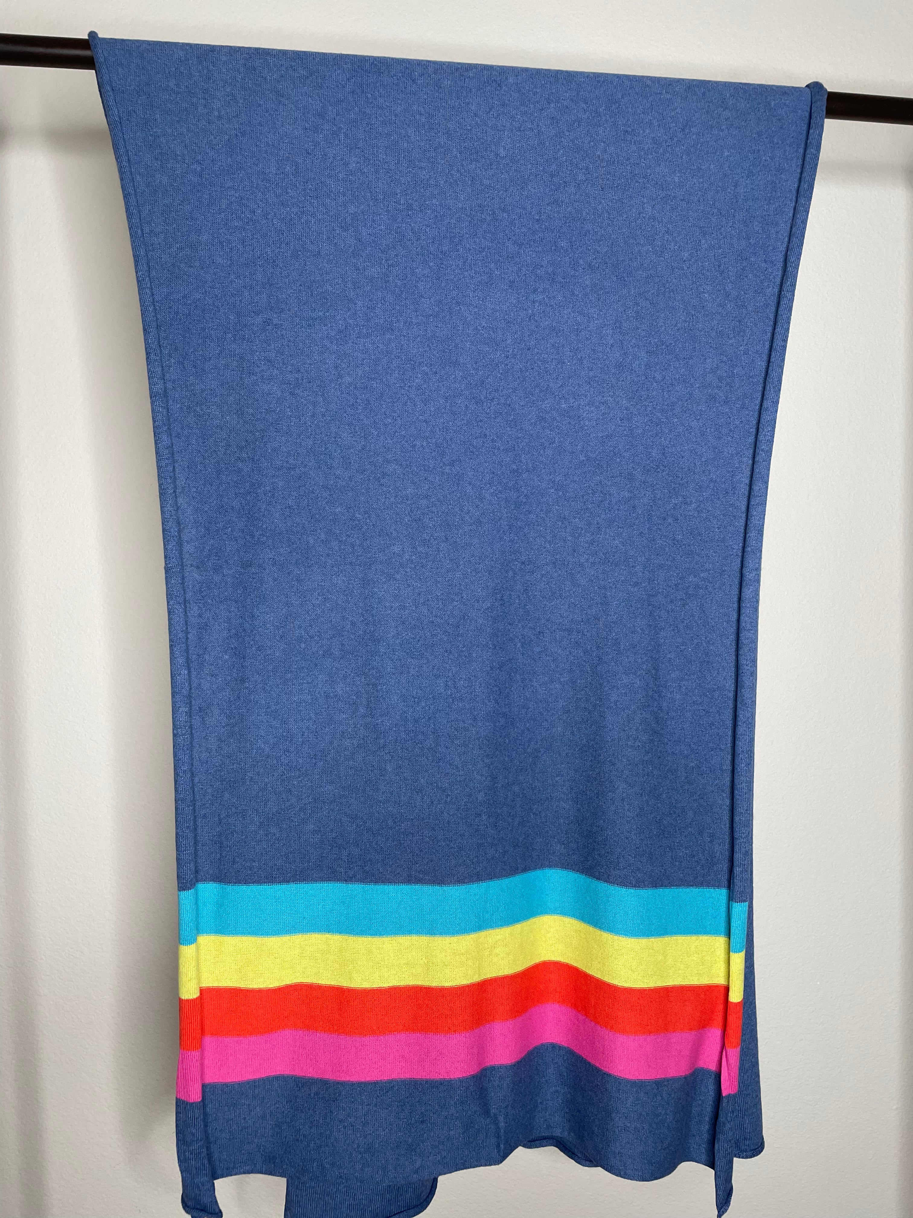 Zaket & Plover Heart Wrap in Chambray.