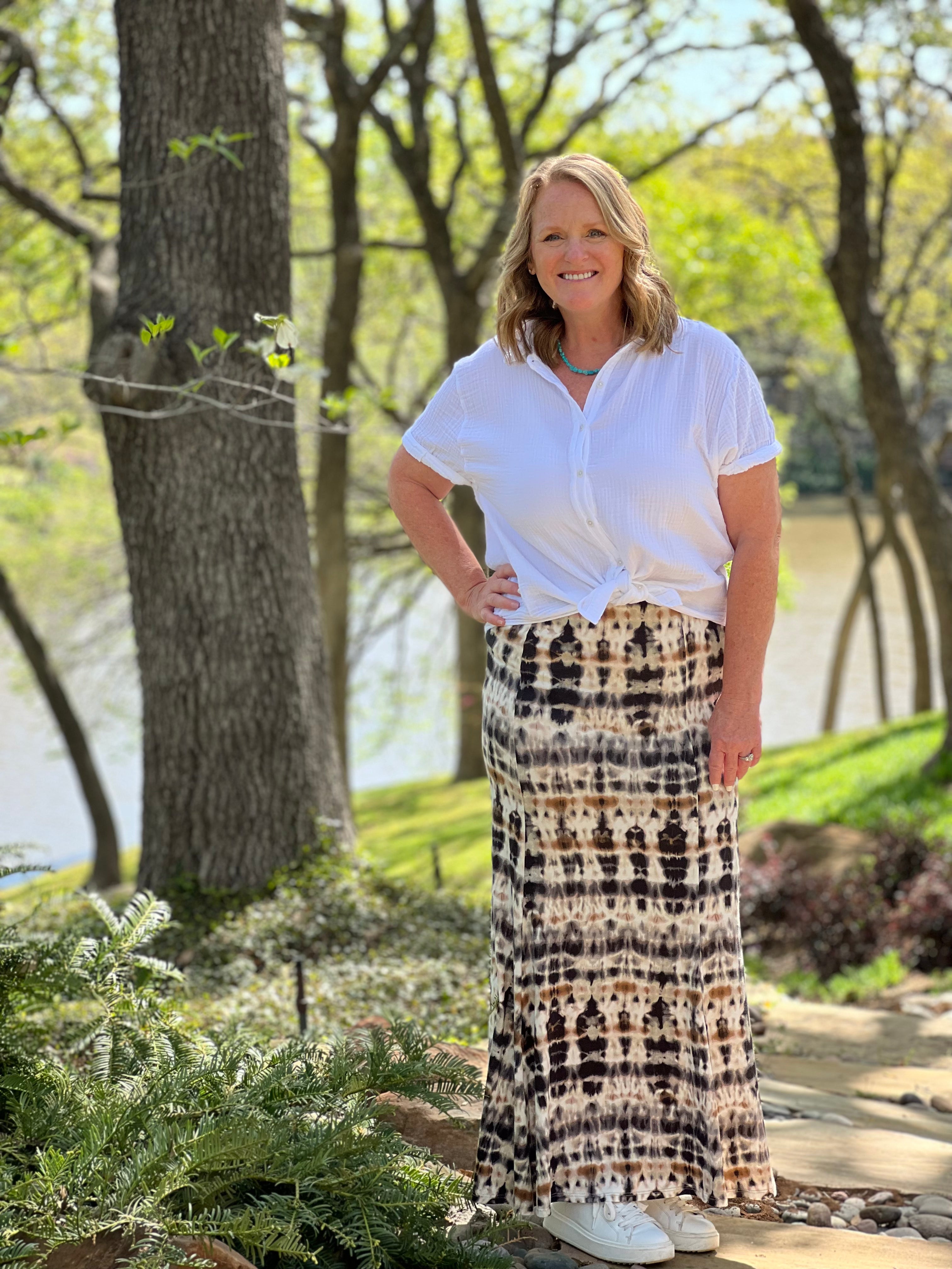 Karen kane maxi skirt best sale
