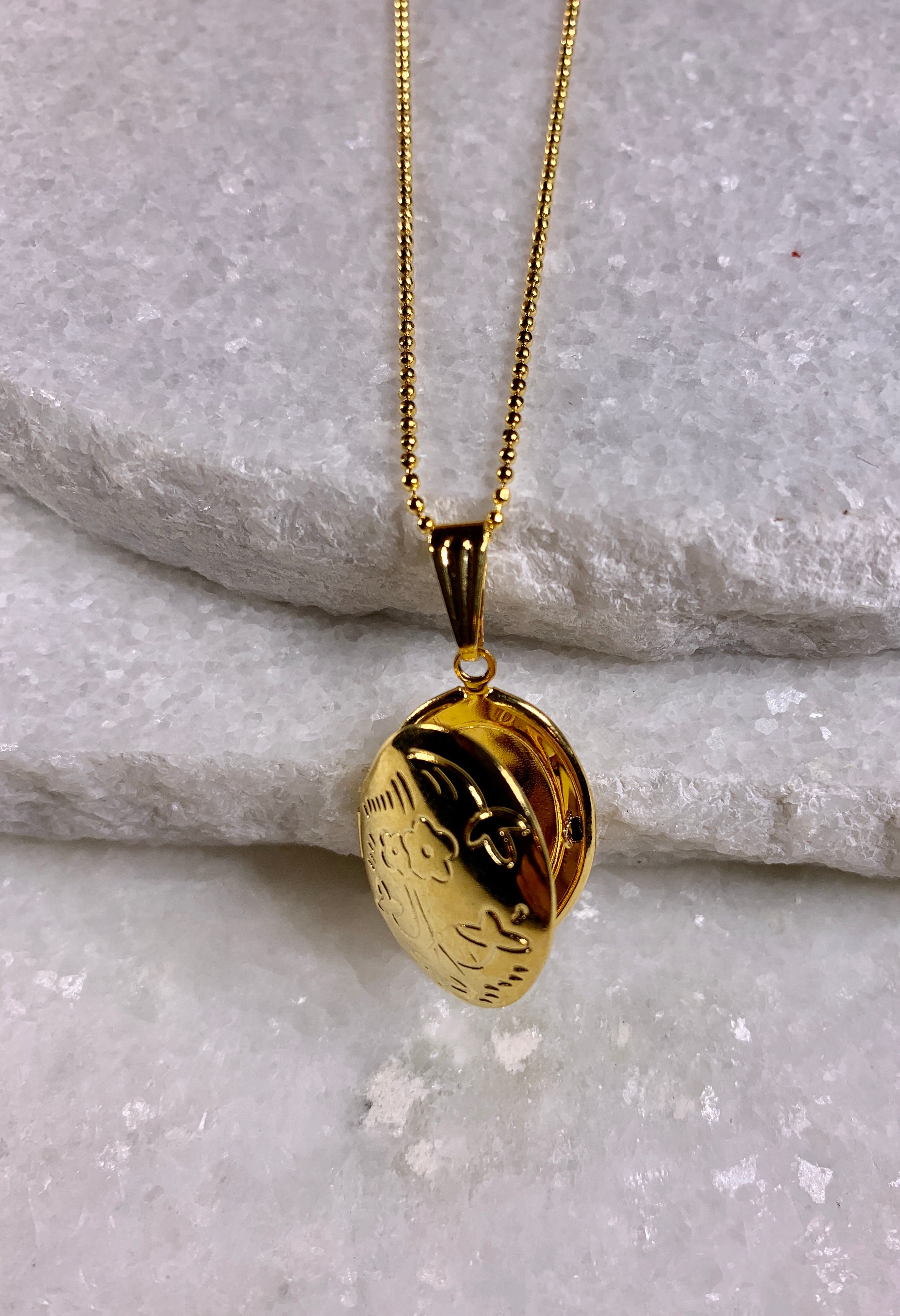 Arabella Locket Necklace.