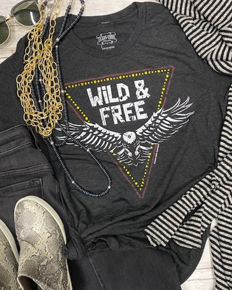 Wild & Free T Shirt.