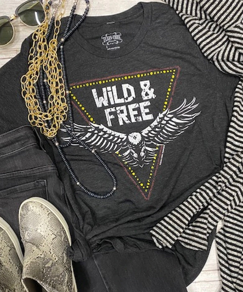 Wild & Free T Shirt.