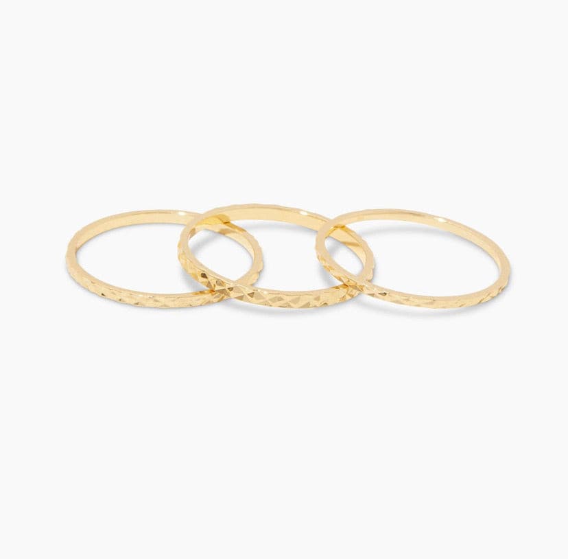 Alice Ring Set of 3.