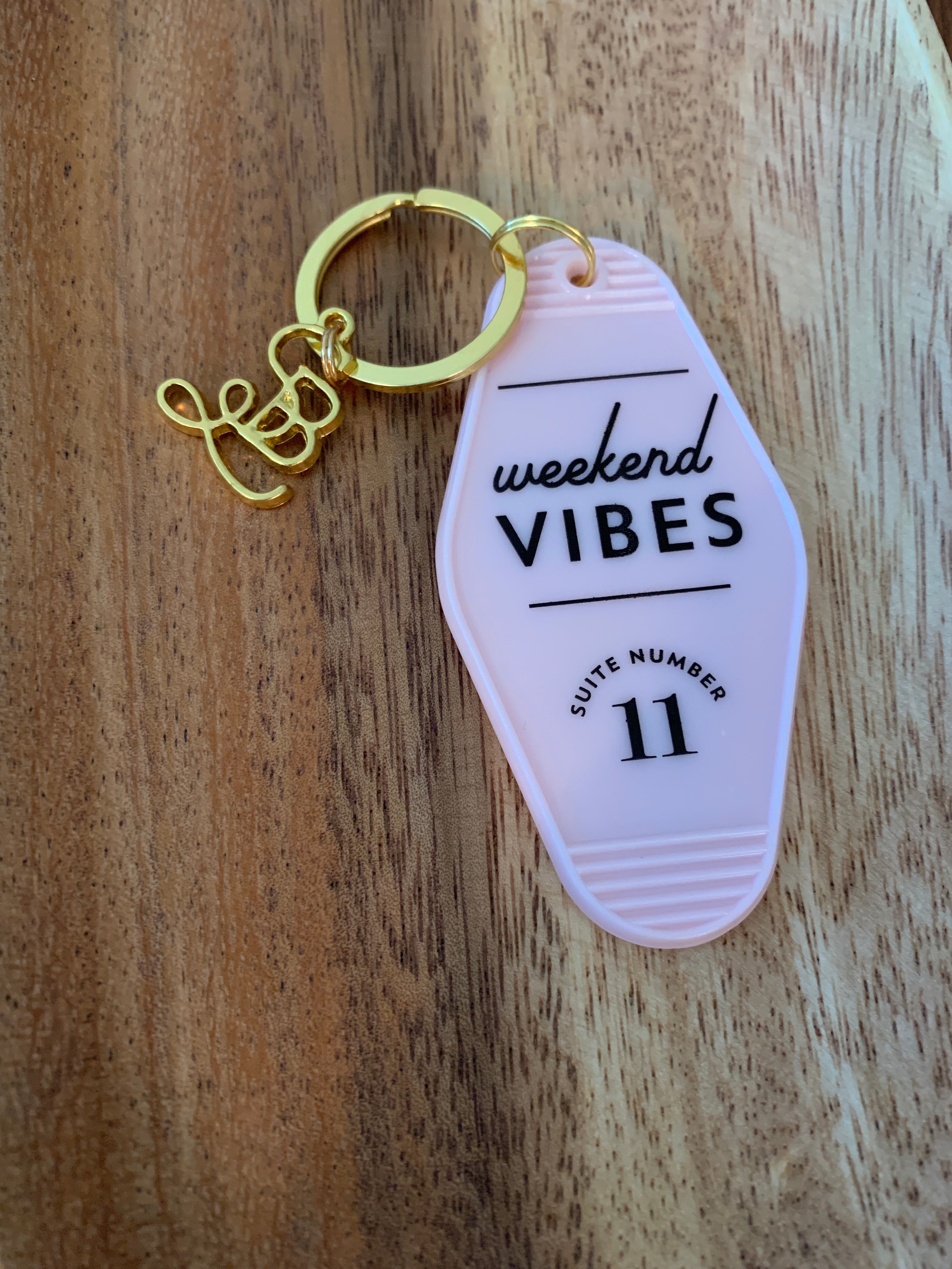Weekend Vibes - Motel Key Tag.