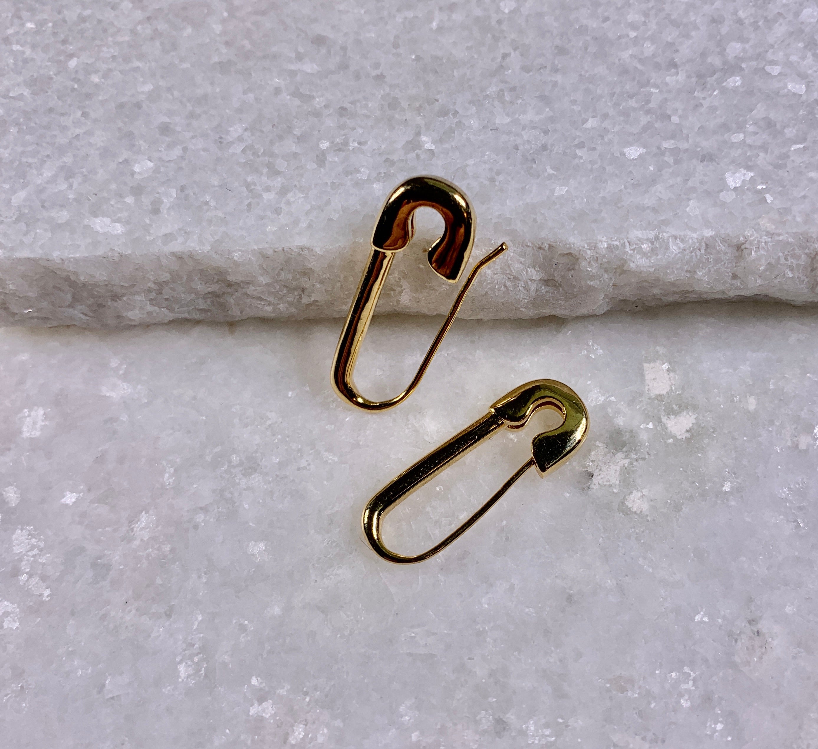 Safety Pin Earring - Saphe.