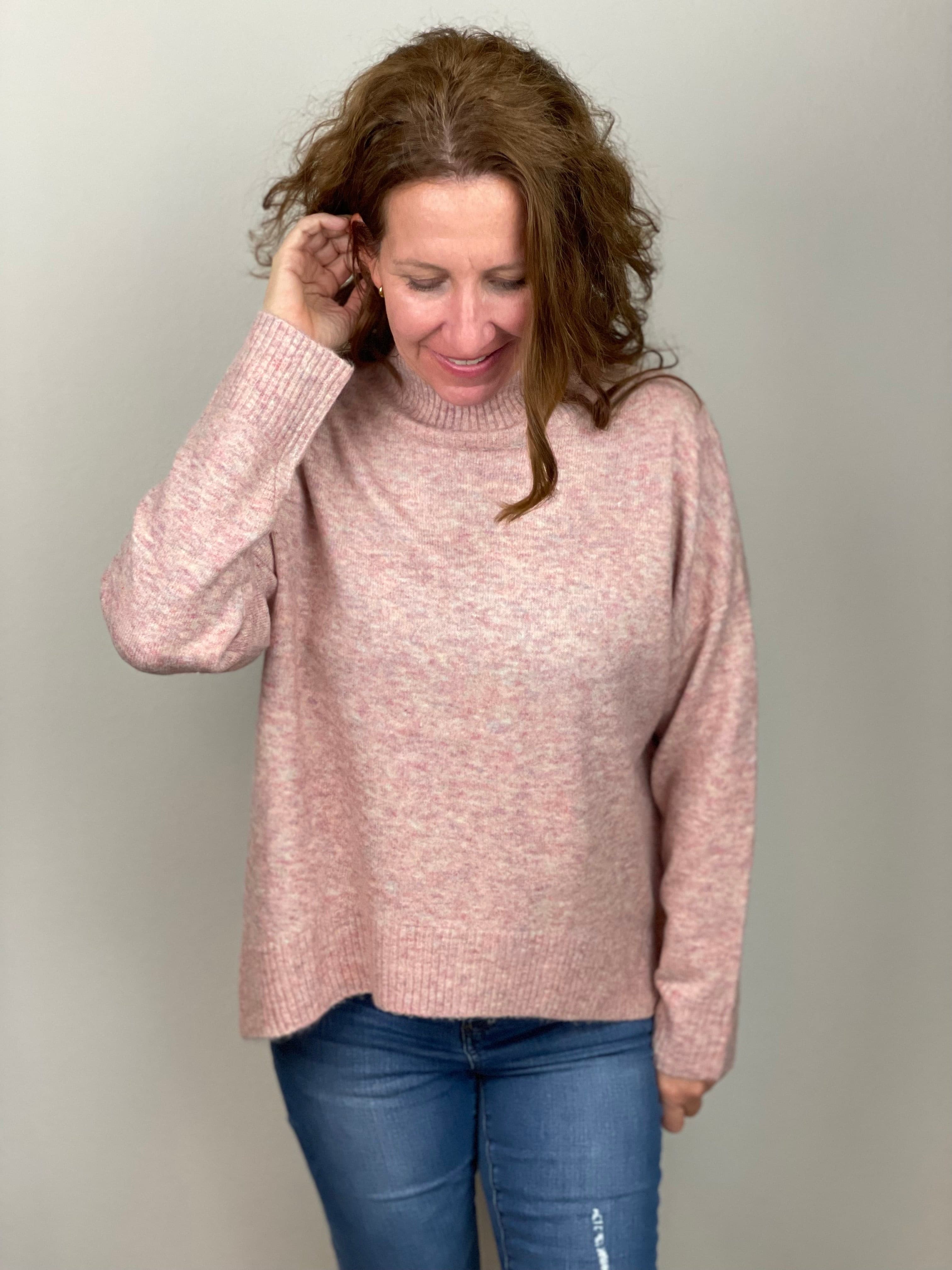 Graham Sweater in Opal.