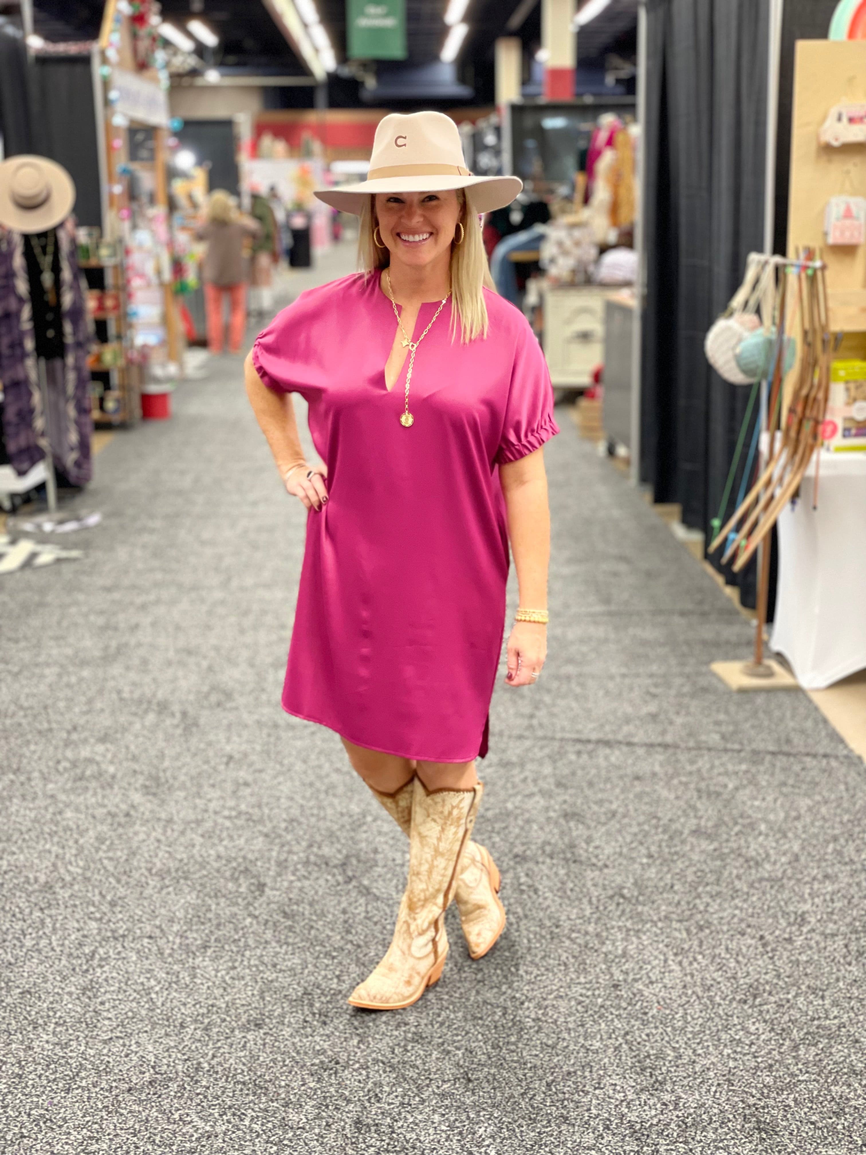 Betsy Dress in Punch.