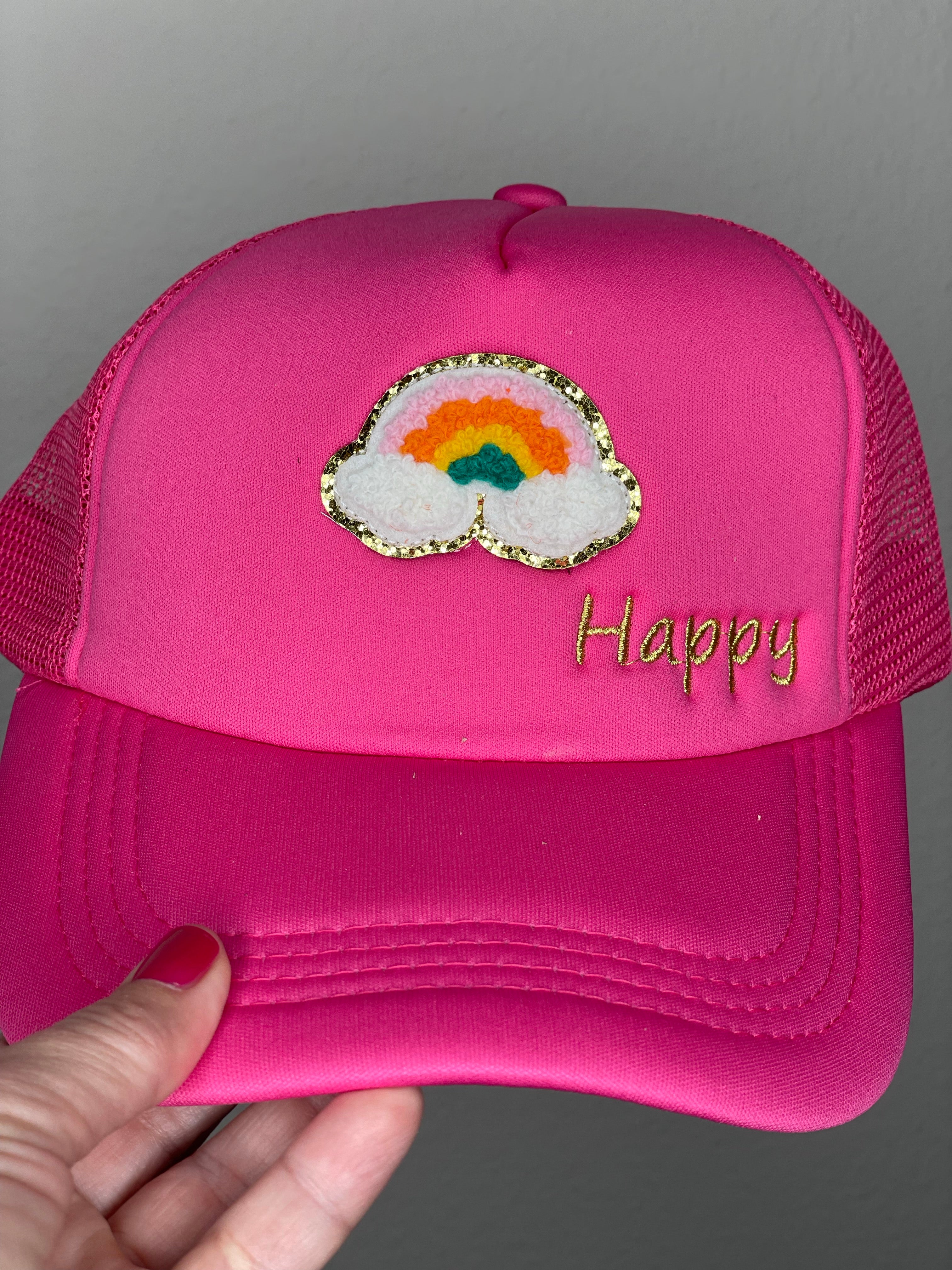 Happy Trucker Hat.
