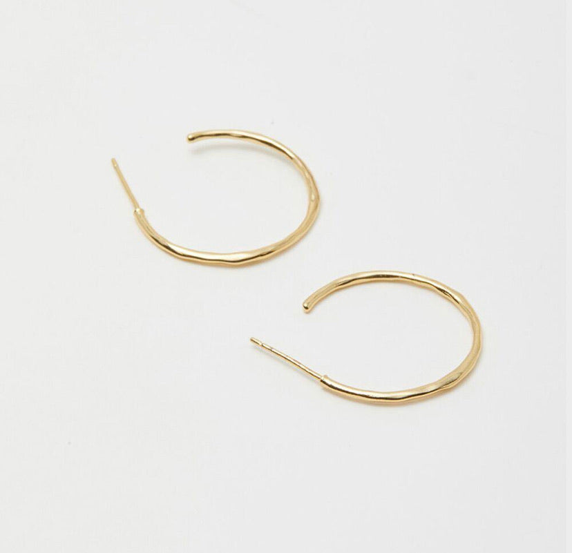 Taner Small Hoops (gold).