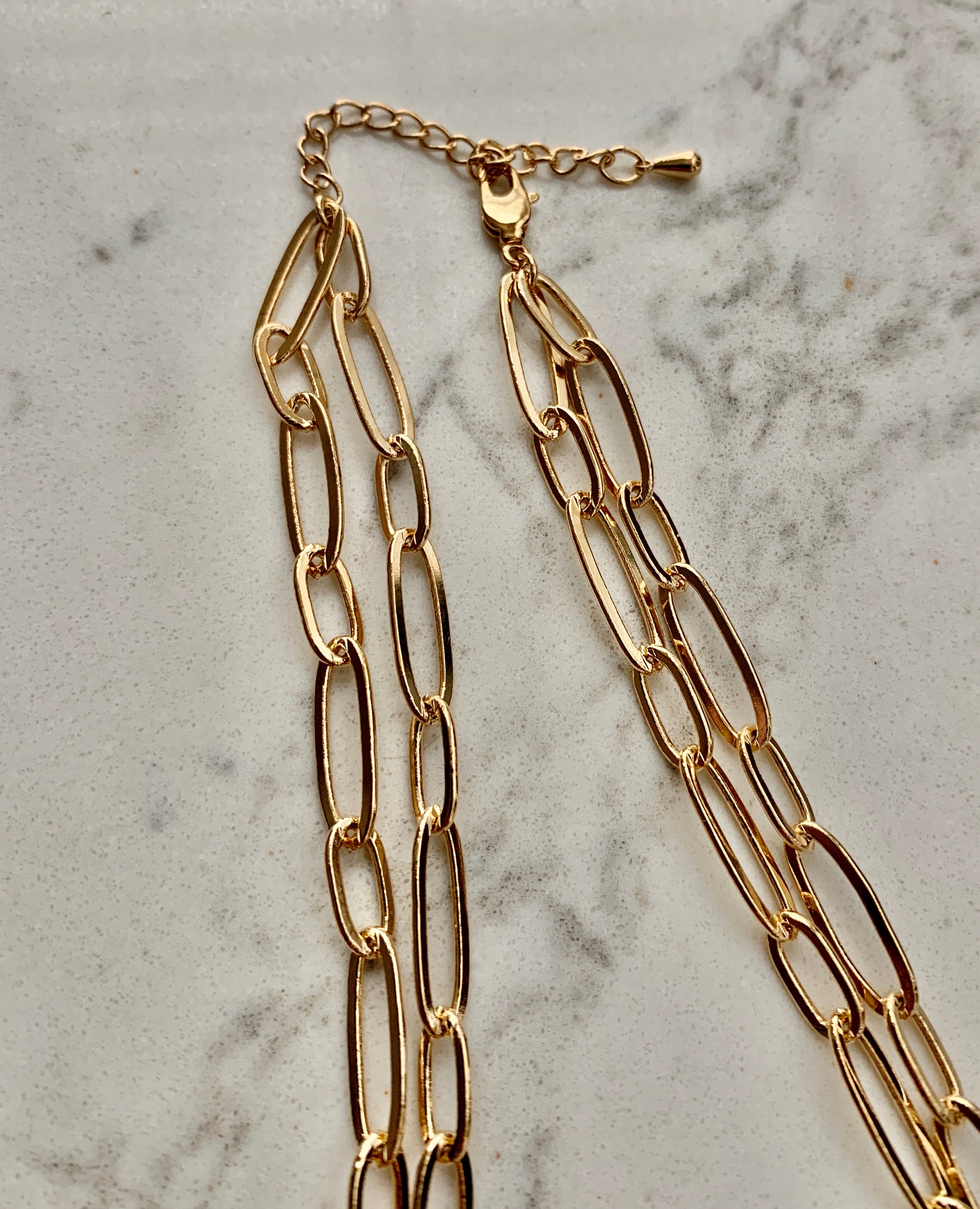 Sutton Two Layer Necklace.