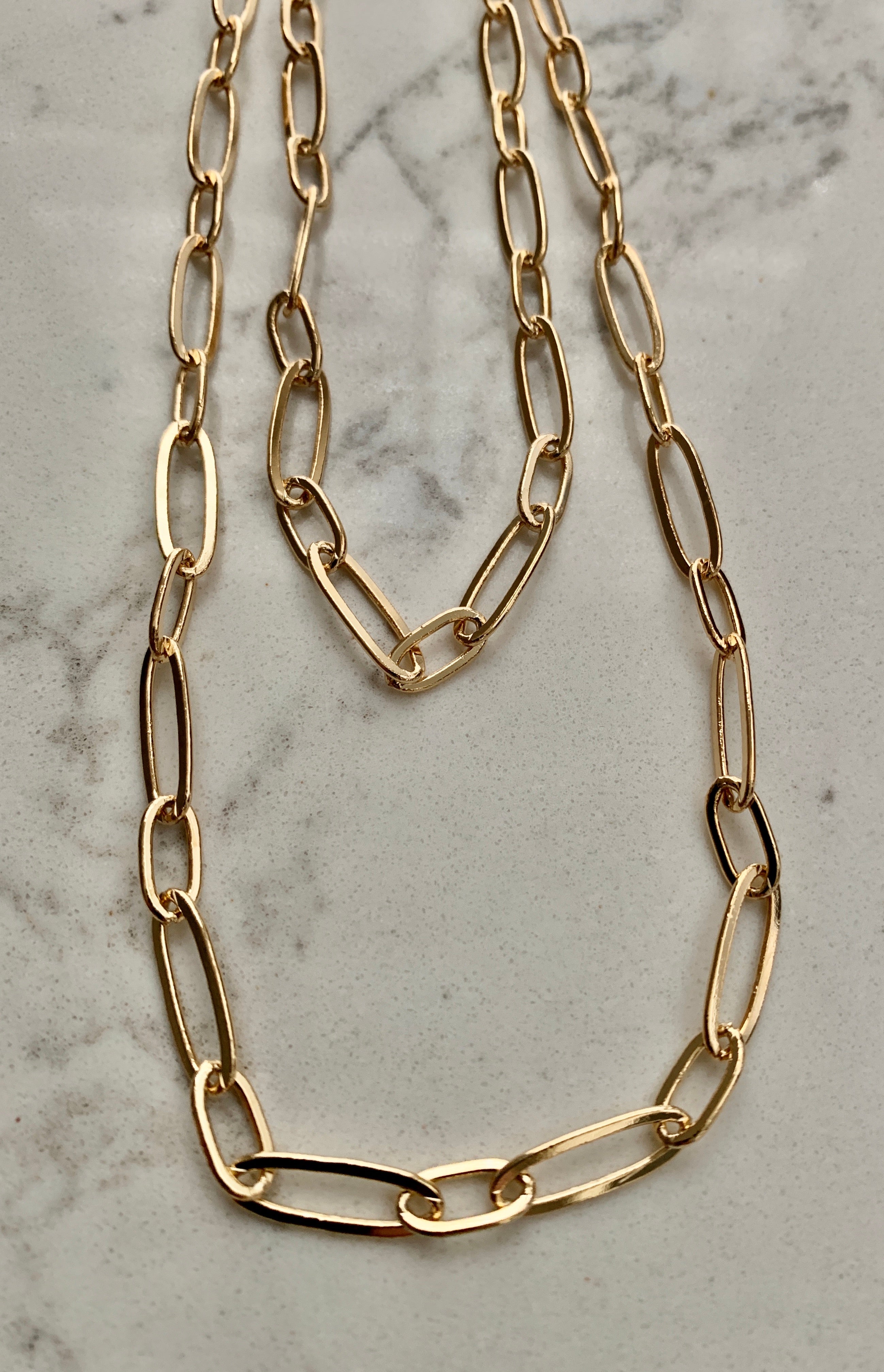 Sutton Two Layer Necklace.