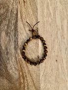 Tiger’s Eye Beaded Bracelet.