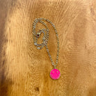 Smiley Face Necklace-Assorted.