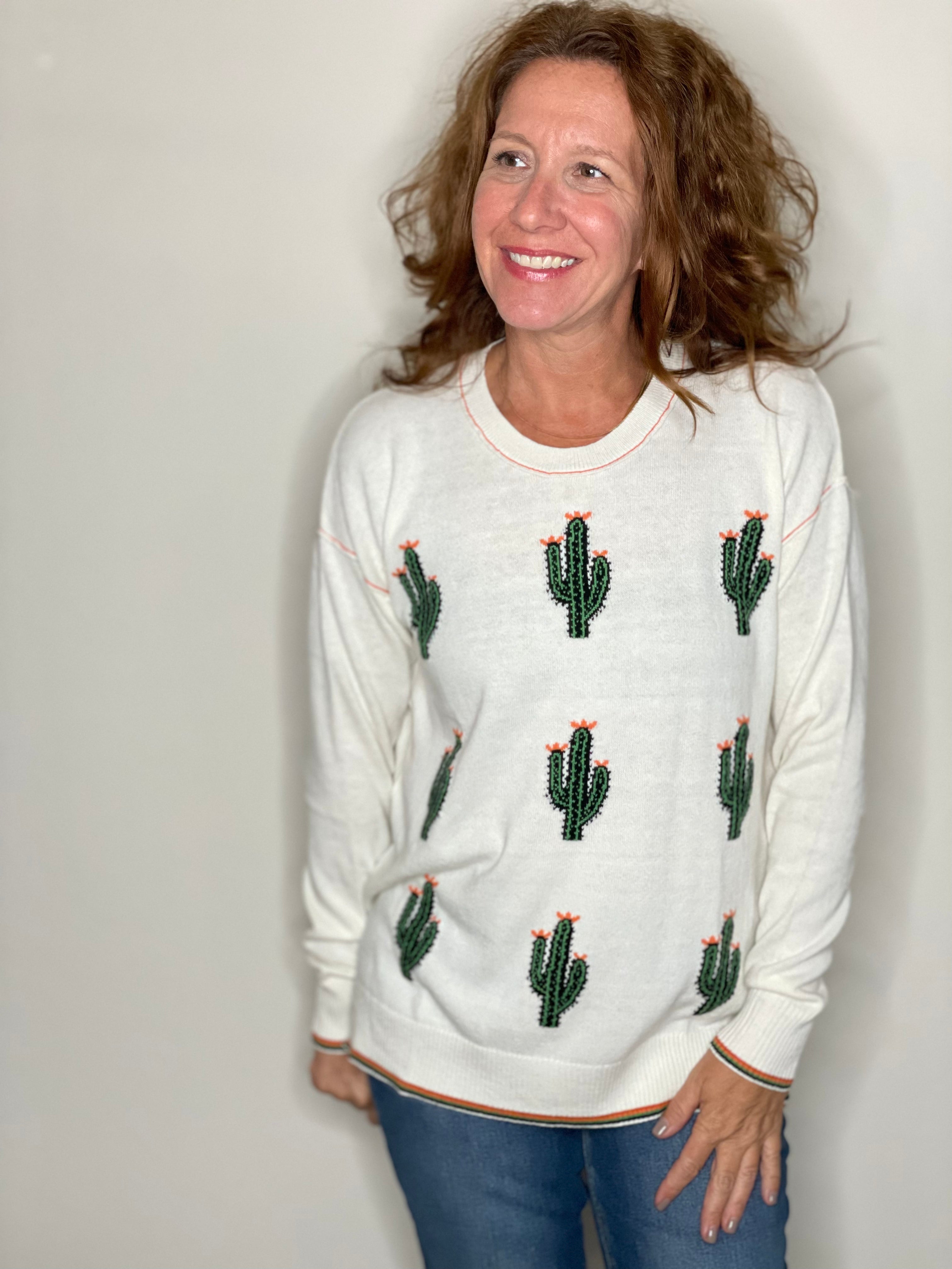 Zaket & Plover Cactus Sweater.