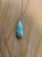 Semi Precious Pendant Stone Necklace.